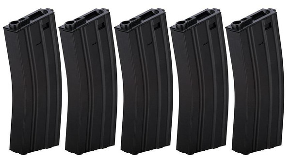 Lancer Tactical タイプマガジン 5本セット M4 Mid Cap Magazines | 5 Pack by Lancer Tactical