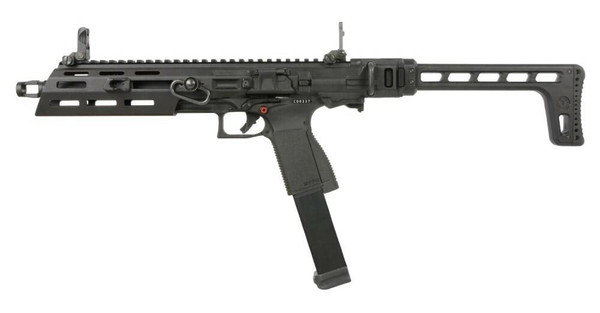 G&G SMC 9 Gas SMG Airsoft Carbine, Black