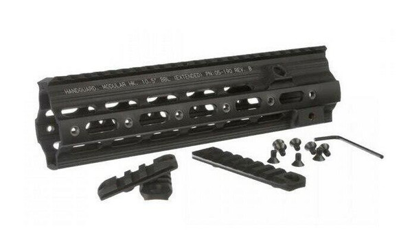 Geissele AZI 10.5” H&K 416 Modular Rail w/ Laser Etched Markings, Black