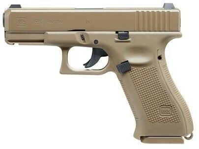 トイガン Glock 19 Tan UMAREX Glock 19X Gen 5 .177 Co2 Air Pistol, Tan