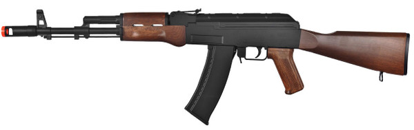 Double Eagle Airsoft AK 47 AEG ABS Polymer Edition w/ Folding Stock - WOOD
