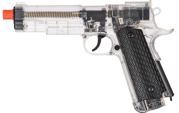 驚きの破格値WELL M1911　クリア　CO2 NBB ガスガン