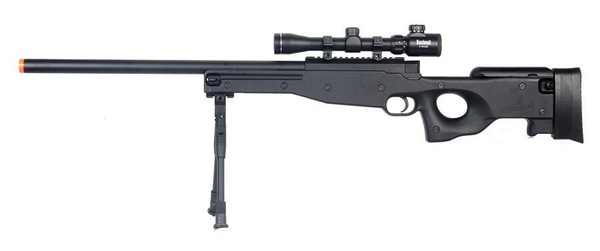 Double Eagle M59P Airsoft Sniper Rifle with Scope and Bipod, L96