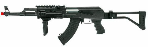 WELL AK-47 FULL AUTO ELECTRIC AEG AIRSOFT RIFLE GUN w/ 6mm BB BBs