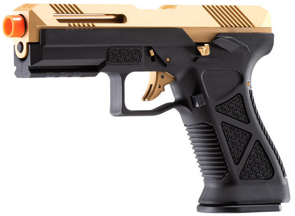 HFC Airsoft Gas M1911 Pistol Tactical Sidearm - BLACK