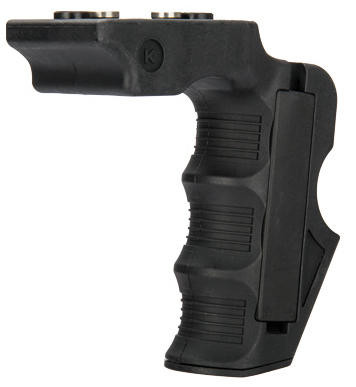 Lancer Tactical Impact Keymod Foregrip with Storage Space, Black | Airsoft Stati UK-CA-1243B