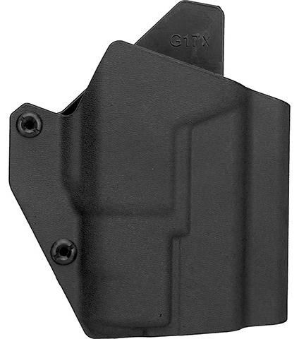 Lancer Tactical Light Bearing Hard Shell Holster for Glock 17, Black | Airsoft S UK-CA-1327B