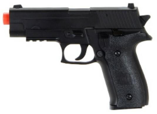 Cyma ZM23 MK.23 Metal Spring Airsoft Pistol, Black | Airsoft Station