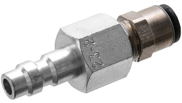 Polarstar Male Quick Disconnect QD Fitting Assembly, Silver | Airsoft Station