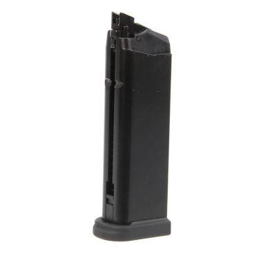 G&G GTP 9/SMC 9 Standard Green Gas 23R Magazine, Black | Airsoft