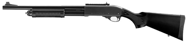 Tokyo Marui M870 Gas Powered Pump Action Airsoft Shotgun, Black | Airsoft Statio UK-TM-870