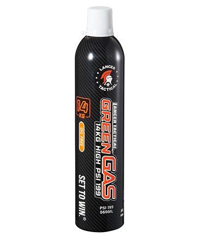 Lancer Tactical Power Up 560ml Green Gas Can Oil Free | Airsoft Station