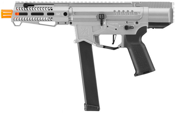Zion Arms R&D Precision Licensed PW9 Mod 0 Airsoft Rifle, Gray