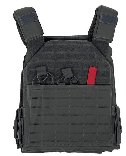 VISM by NcStar Laser Cut Plate Carrier, Urban Gray | Airsoft Station NC-CVLCPC3050U