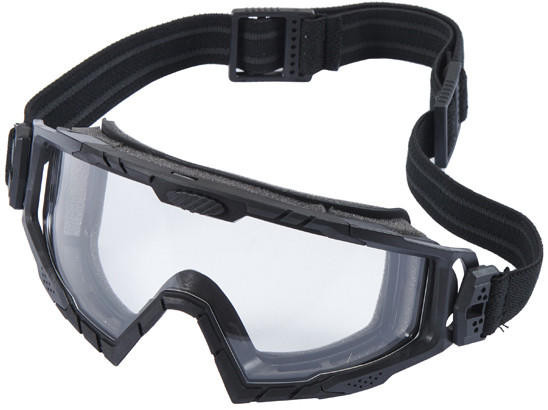 FMA Lab SI Ballistic Goggle 2.0 with Transparent Lens, Black | Airsoft Station UK-CA-1410BT