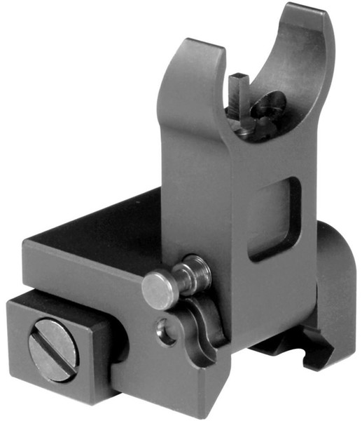 Aim Sports AR Low Profile Front Flip Up Sight, Black | Airsoft Station ASI-MT200