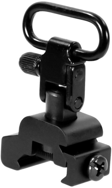 Aim Sports Sling Rail Mount w/ Quick Release Swing Swivel, Black | Airsoft Stati ASI-MT029