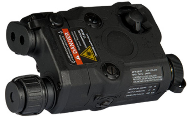AN/PEQ-15 L.E.D. White Light/Red Laser, Black | Airsoft Station