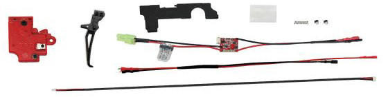 トイガン G&G ETU 2.0 MOSFET 3.0+Vertical Trigger G&G E.T.U 2.0 AND MOSFET 3.0+VERTICAL TRIGGER REAR WIRING