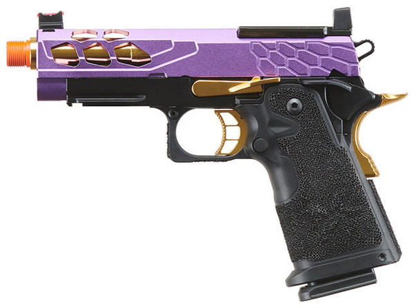 Lancer Tactical Stryk Hi-Capa 4.3 Gas Blowback Airsoft Pistol w