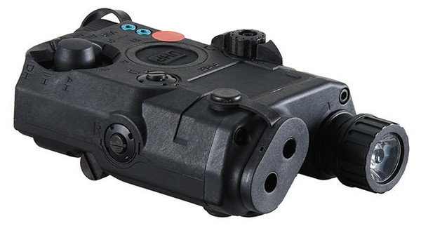 FMA Labs PEQ LA5-C Upgraded Version LED w/ Red Laser, Black