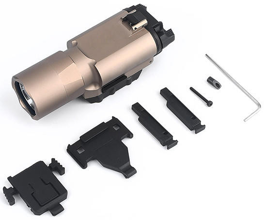 ACW X300 Ultra 510 Lumen Pistol Light, Dark Earth | Airsoft Station UK-ACW-359-DE