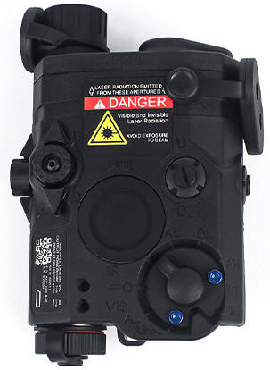 ACW LA-5 PEQ15 Flashlight/Red Laser/IR PEQ Box, Black | Airsoft Station