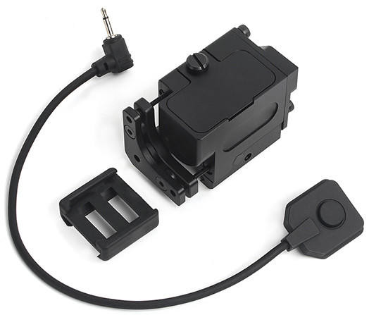ACW P-1 IK Compact Green Laser Aiming Device, Black | Airsoft Station UK-ACW-6027-BK