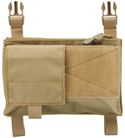 Lancer Tactical MK4 Fight Chassis Buckle Up Pouch Panel, Tan | Airsoft Station UK-CA-2114T