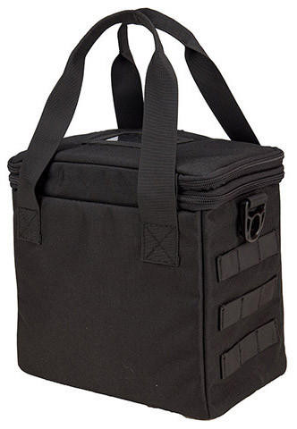 Lancer Tactical Nylon Pistol Range Bag, Black | Airsoft Station UK-CA-2177B