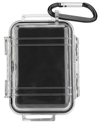 UK Arms Micro Storage Case, Clear/Black | Airsoft Station UK-CA-2128B