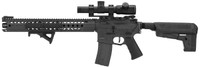 Krytac War Sport Licensed LVOA-C M4 Carbine Airsoft AEG Rifle, Black