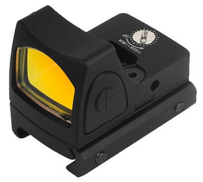 Atlas Custom Works Adjustable LED Mini Red Dot, Black | Airsoft