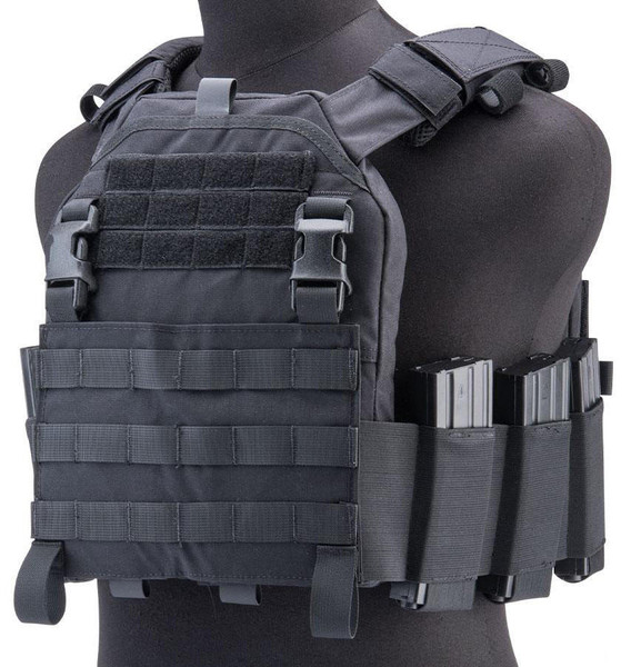 Phantom Gear "Wraith" T3 Plate Carrier, Large, Black | Airsoft Station EVK-106333