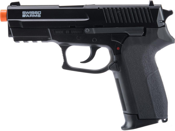 Swiss Arms SA2022 Airsoft Spring Pistol, Black | Airsoft Station