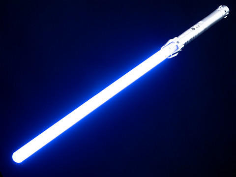 Battle Blaster Alloy Series SN808 Multi-Color RGB Laser Sword w/ Rechargeable Ba