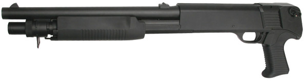 ASG Licensed Franchi SAS 12 Pump CQB 3-Shot Airsoft Shotgun, Black | Airsoft Sta