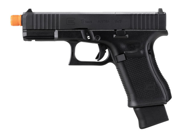 Glock G19 Gen5 MOS CO2 GBB Airsoft Pistol w/ Plates, Black | Airsoft Station UX-2276366