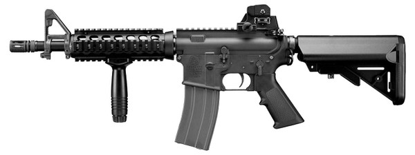 Tokyo Marui M4 CQBR BLOCK1 MWS GBBR Airsoft Gun, Black | Airsoft