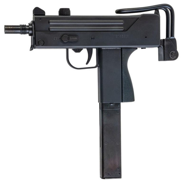 Maruzen Ingram M11 GBB Airsoft SMG w/ Suppressor, Black | Airsoft
