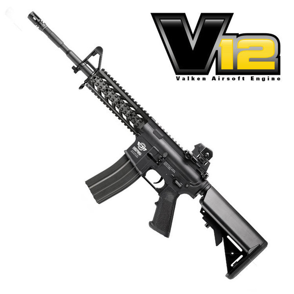 G&G Raider L Black Powered by Valken V12 Engine