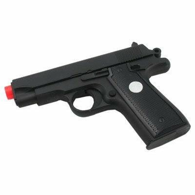  GoldenBall 240 FPS M1911 Airsoft Metal Spring Airsoft Pistol  w/Raill & Holster - Black : Sports & Outdoors