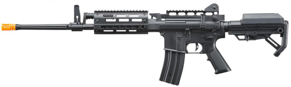Golden Eagle AR LMG Airsoft Light Machine Gun, Black UK-F6672