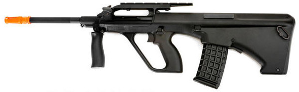 エアソフトガン — AUG Steyr AUG A2 AEG Airsoft Rifle, Proline Black Bullpup by ASG (50133)