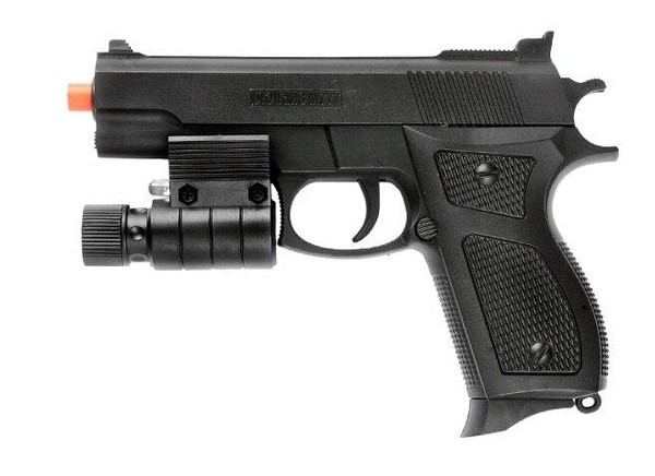 Amazon.com : UK P24 Airsoft Spring Handgun w/Laser (Color