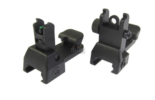 Fiber Optic Flip Up Sights by ASG ASG-17275