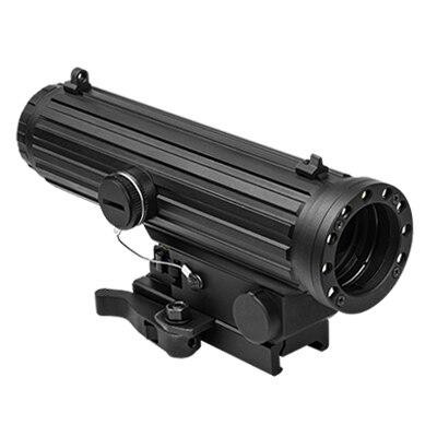 NC STAR LIO 4x34mm Blue Illuminated Scope with NAV Red/White LED Lights (NC-VHLO NC-VHLO434GB