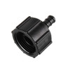 Viega 50023 Adapter (Black, PolyAlloy, 3/8 x 1/2in, Lead Free, 160PSI, 180°F)