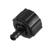 Viega 50023 Adapter (Black, PolyAlloy, 3/8 x 1/2in, Lead Free, 160PSI, 180°F)