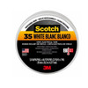 Scotch 35-WHITE-3/4X66; 70006934445 Electrical Tape (White, Vinyl, 66ft x 3/4in)